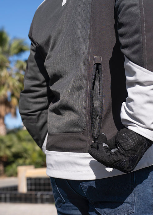 LS2 Ladies Bolton Air Jacket - Black — Motorcycle Gear (image 7 of 12)