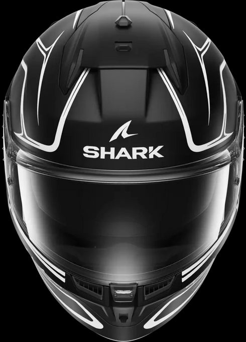 Shark D-Skwal 3 TLD Drone Helmet - Black/White Matt KWK