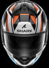 Shark Ridill 2 TLD Apex Helmet - Black/White/Blue KWB
