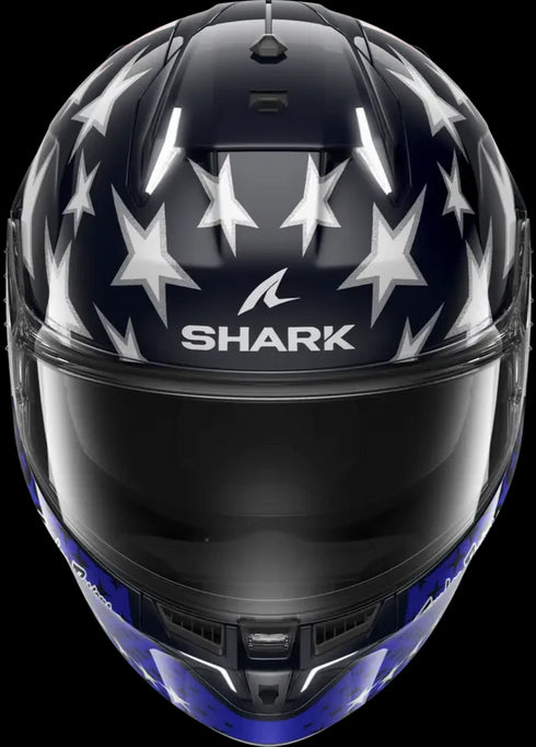 Shark Skwal i3 TLD US Flag Helmet - Black/Red/White BRW