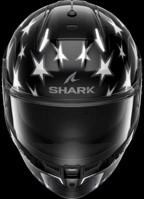 Shark Skwal i3 TLD US Flag Helmet - Black/Anthracite KAA