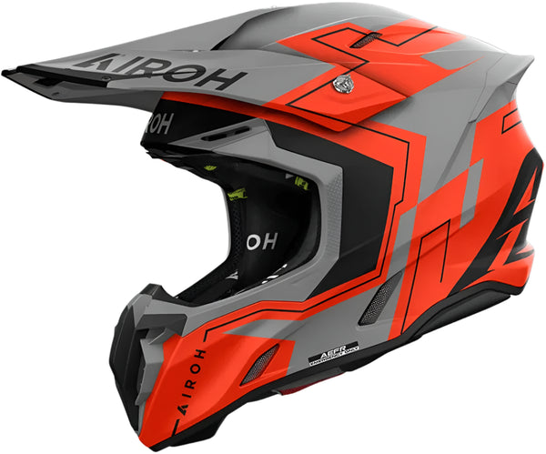 Airoh 2024 Twist 3 Dizzy Helmet - Orange Fluo Matt