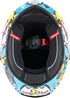 Scorpion Youth EXO-JNR Air Fun Helmet - White/Blue — Motorcycle Helmets (image 8 of 8)