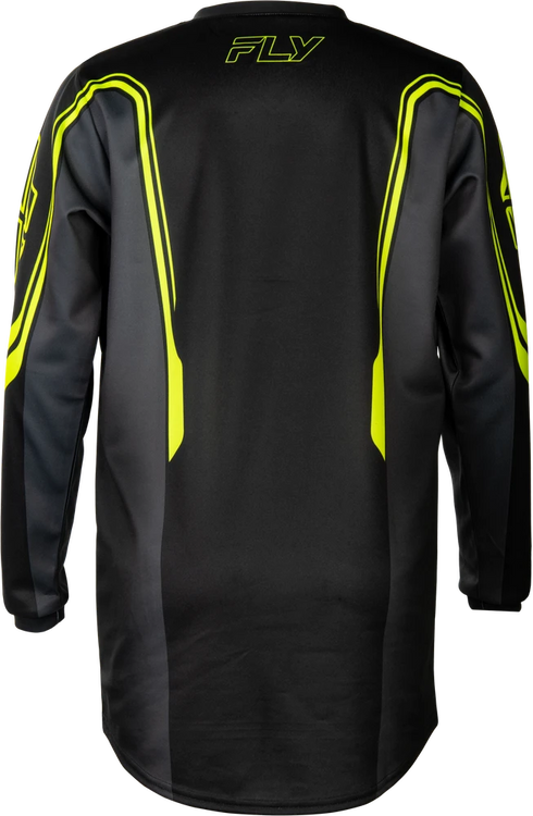 Fly Racing 2027 Youth F-16 Raze Jersey - Black/Grey