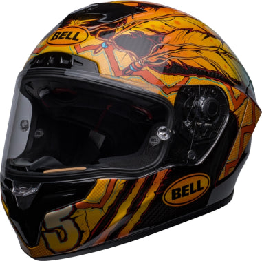 Bell Race Star Flex DLX Replica Helmet - Dunne Gold/Black Limited Edition