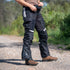 LS2 Mens X-Master Pants - Black/Grey — Motorcycle Gear (image 3 of 18)