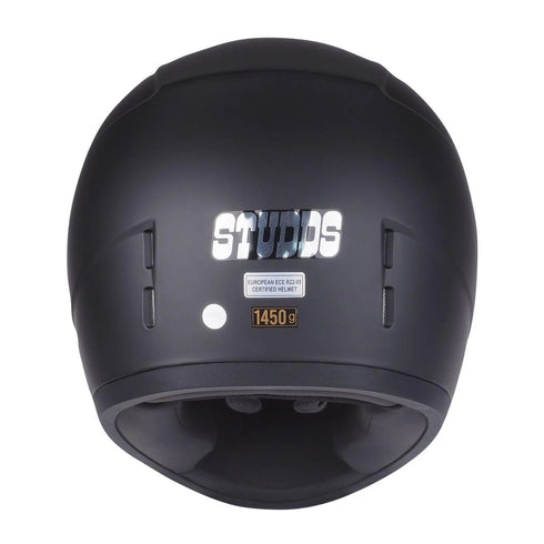 SMK Studds Scorpion Helmet - Black