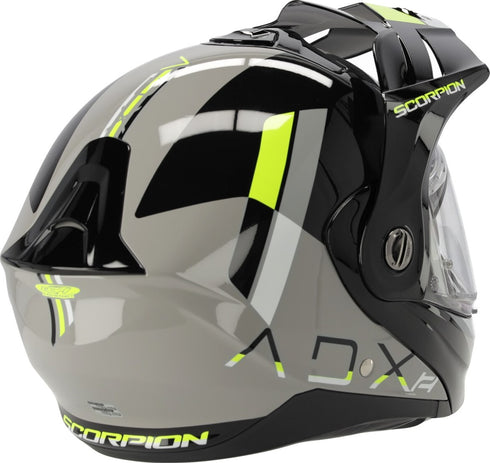 Scorpion ADX-2 Galane Helmet 0- Gray/Black/Neon Yellow