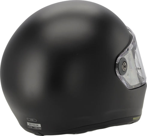 HJC V10 Solid Full Face Helmet - Black Matt — Motorcycle Helmets (image 4 of 5)
