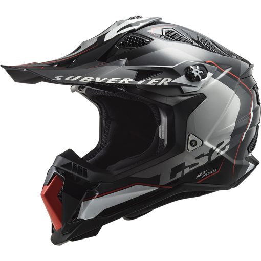 LS2 MX700 Subverter Evo II Arched Helmet - Black