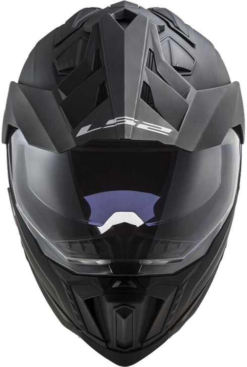 LS2 2024 MX701 Explorer Solid Helmet - Black Matt