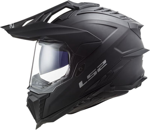 LS2 2024 MX701 Explorer Solid Helmet - Black Matt
