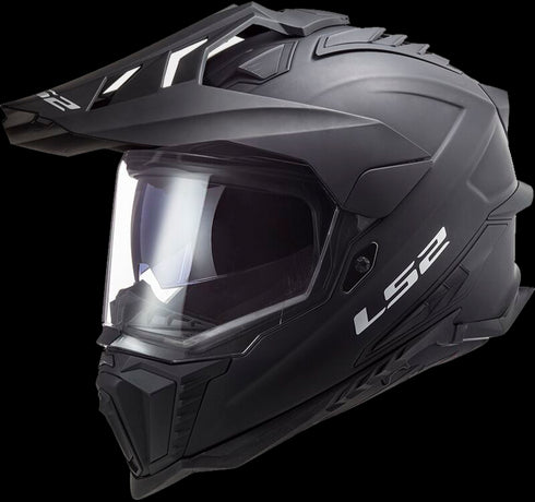 LS2 2024 MX701 Explorer Solid Helmet - Black Matt