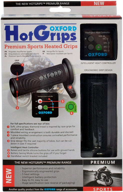 Oxford HotGrips Premium Sports Heated Grips