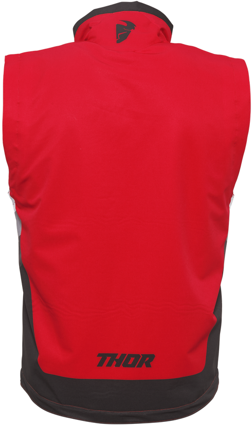 Thor 2023 Warm-Up Vest - Red/Black