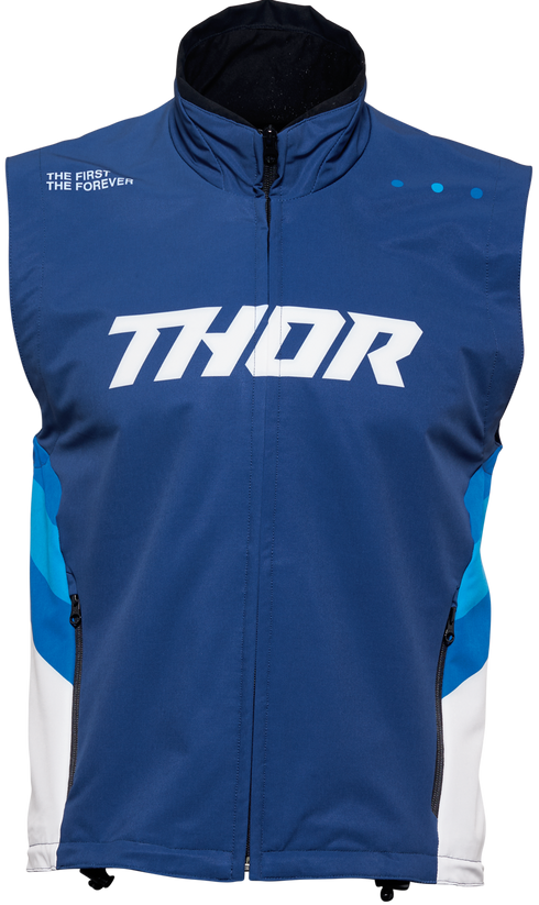 Thor 2024 Warm-Up Vest - Navy/White