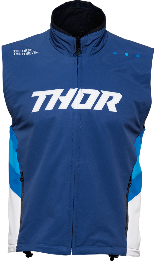 Thor 2024 Warm-Up Vest - Navy/White