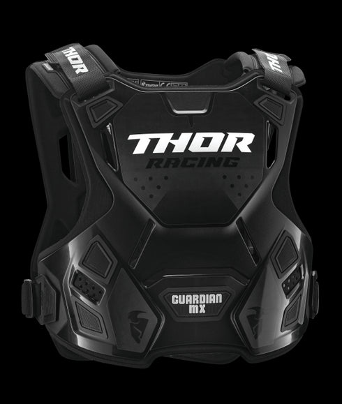 Thor Guardian MX Chest Protector - Charcoal/Black