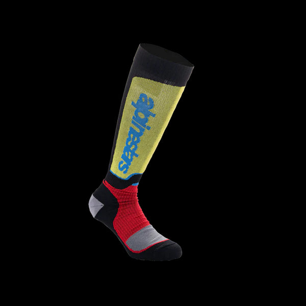 Alpinestars MX Plus Socks Black/Red/Blue