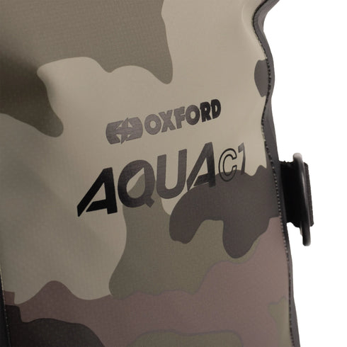 Oxford Aqua C7 Crash Bar Bag - Camouflage