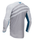 Thor 2025 LAUNCHMODE Vented Raid Jersey - White/Grey
