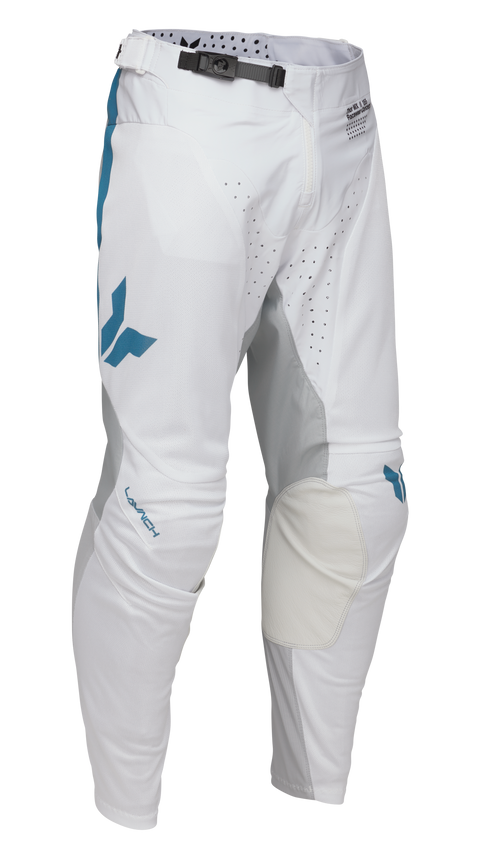 Thor 2025 LAUNCHMODE Vented Raid Air Pants - White/Grey