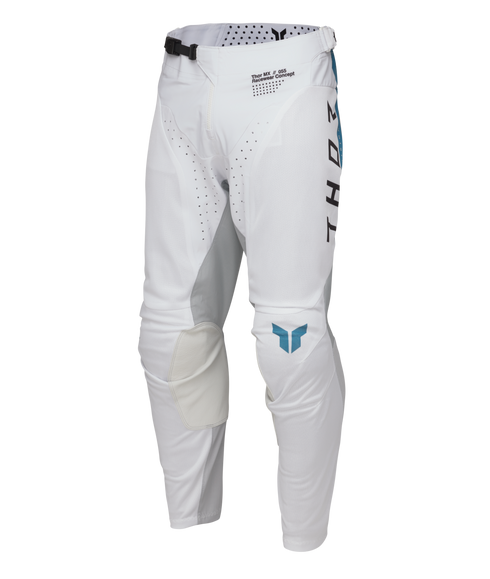 Thor 2025 LAUNCHMODE Vented Raid Air Pants - White/Grey