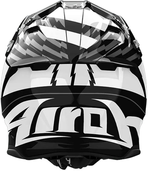Airoh 2024 Twist 3 Thunder Helmet - Black/White Gloss
