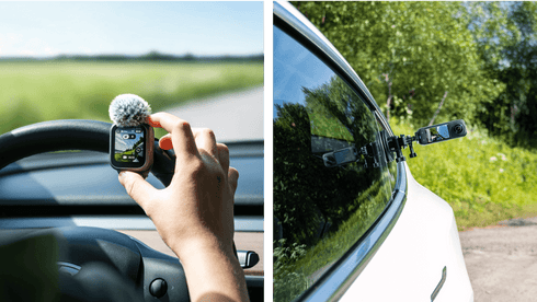 Insta360 GPS Preview Remote with Built-In Microphone