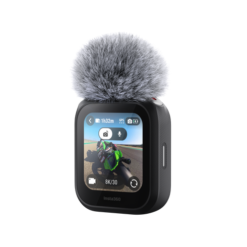 Insta360 GPS Preview Remote with Built-In Microphone