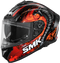 SMK Typhoon Reptile Helmet - GL273 Black/Orange
