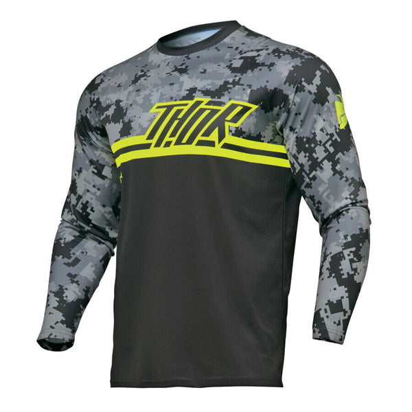 Thor 2024 Sector Checker Jersey - Digi Black/Camo