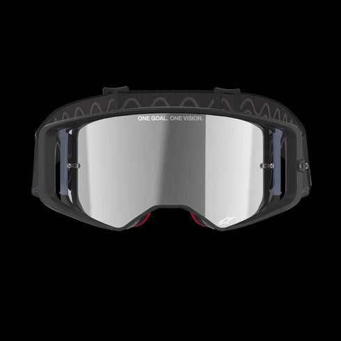 Alpinestars Supertech Corp Goggles (Mirror Lens) - Black/Grey