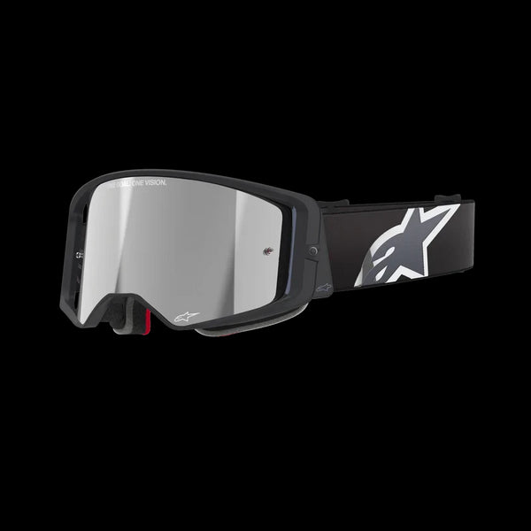 Alpinestars Supertech Corp Goggles (Mirror Lens) - Black/Grey