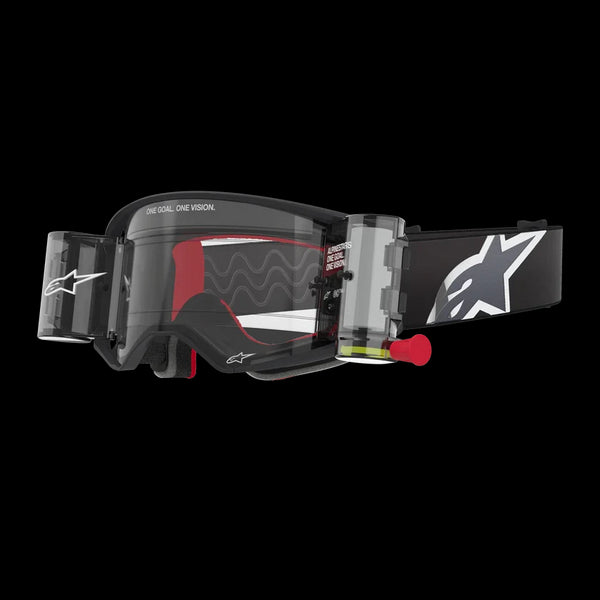 Alpinestars Supertech Corp Goggles (Roll-Off System) - Black/Grey
