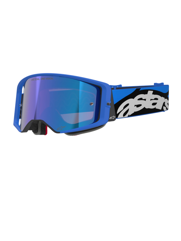 Alpinestars Supertech Stream Goggle - Blue (Blue Mirror Lens)