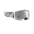 Alpinestars Vision 8 Corp Goggles (Mirror Lens) - White