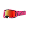 Alpinestars Vision 8 Corp Goggles (Red Mirror Lens) - Pink