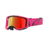 Alpinestars Vision 8 Corp Goggles (Red Mirror Lens) - Pink