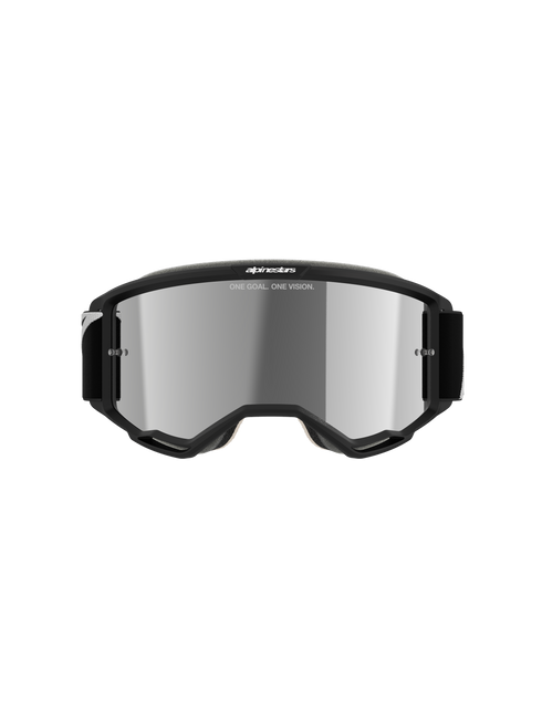 Alpinestars Vision 5 Corp Goggles - Black/Mirror Silver Lens
