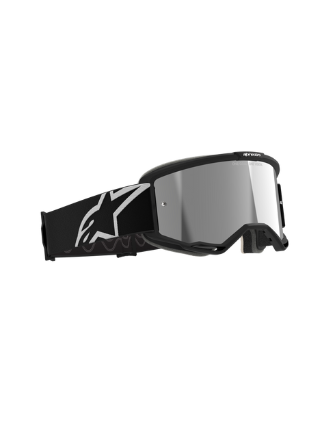 Alpinestars Vision 5 Corp Goggles - Black/Mirror Silver Lens