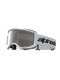 Alpinestars Vision 3 Wordmark Goggles - White/Black (Mirror Silver Lens)
