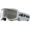 Alpinestars Vision 3 Wordmark Goggles - White/Black (Mirror Silver Lens)