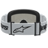 Alpinestars Vision 3 Wordmark Goggles - White/Black (Mirror Silver Lens) — Motorcycle Gear (image 4 of 4)