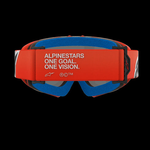 Alpinestars Youth Vision Corp Goggles (Clear Lens) - Orange