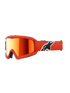Alpinestars Youth Vision Corp Goggles Orange Mirror Red
