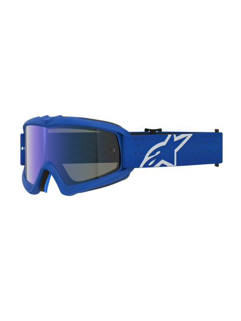 Alpinestars Youth AS Vision Vesta Goggles - Blue/White (Mirror Blue Lens)