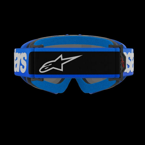 Alpinestars Youth Vision Blaze Goggles (Clear Lens) - Blue