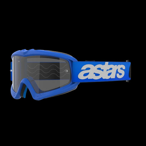 Alpinestars Youth Vision Blaze Goggles (Clear Lens) - Blue