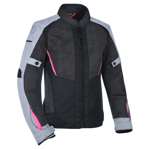 Oxford Ladies Iota 1.0 Air Jacket - Black/Grey/Pink